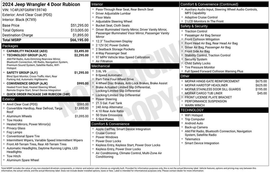 2024 Jeep Wrangler Rubicon