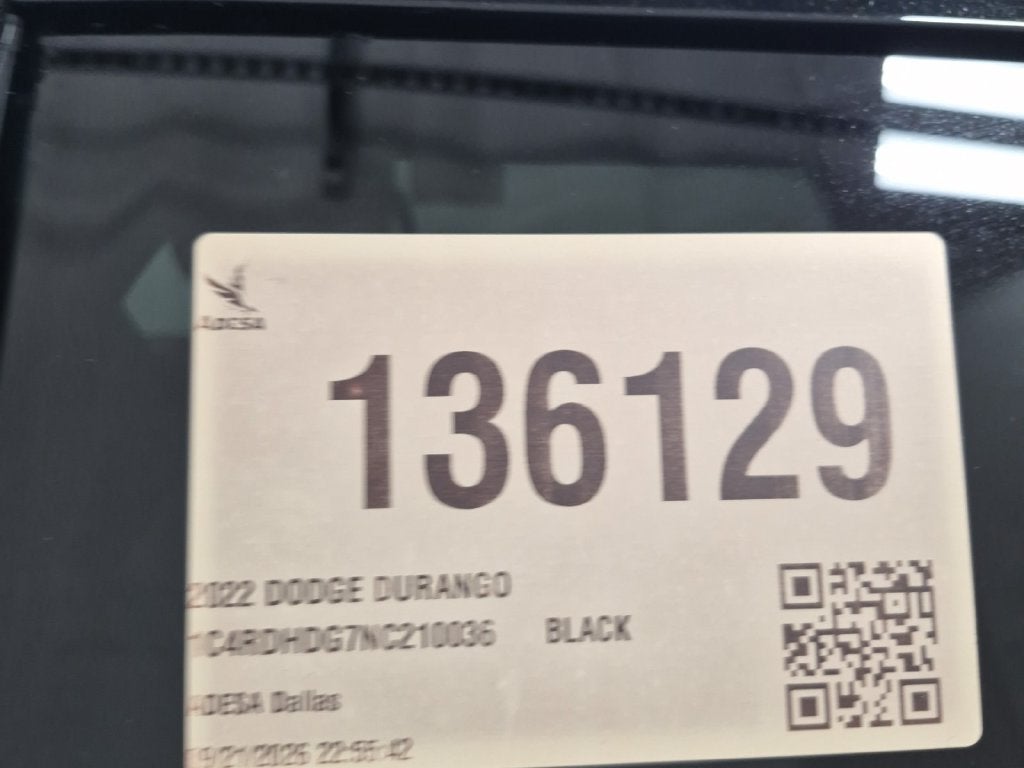 2022 Dodge Durango GT Plus