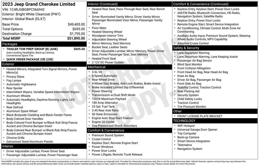 2023 Jeep Grand Cherokee Limited