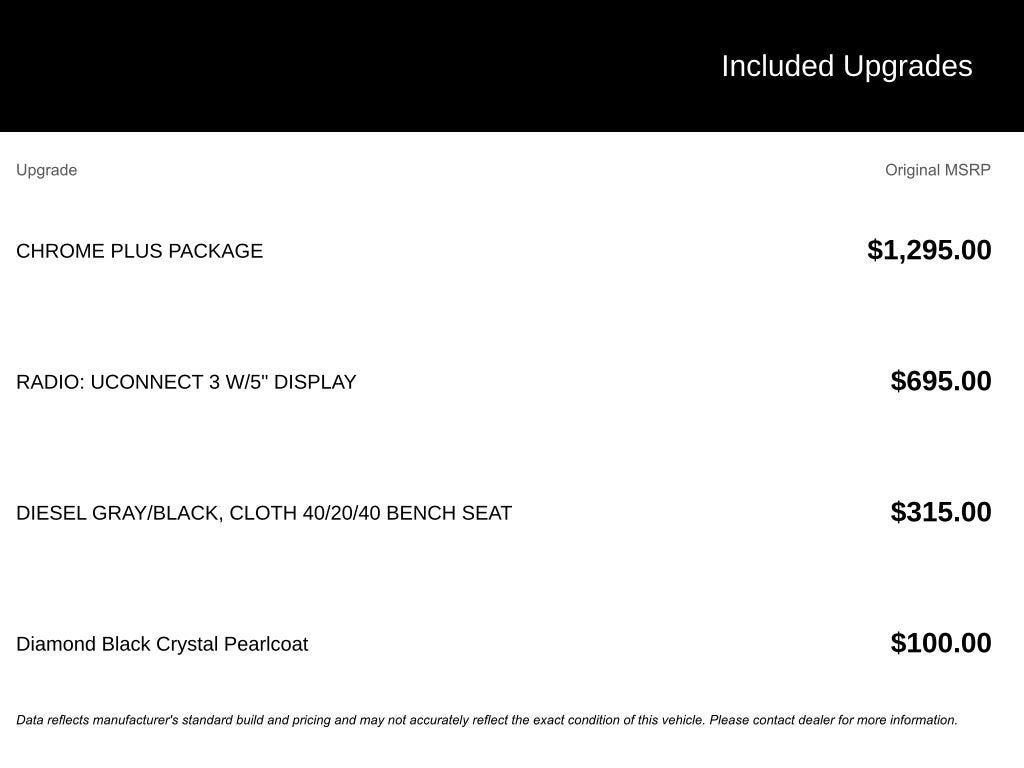 2019 RAM 1500 Classic Tradesman