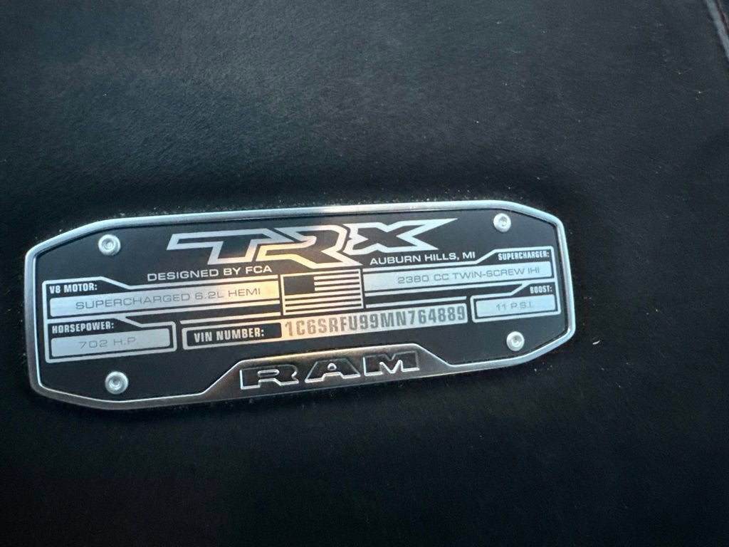 2021 RAM 1500 TRX