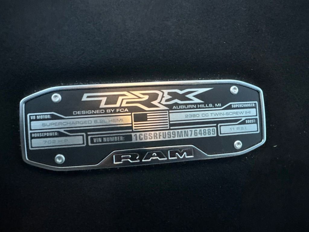 2021 RAM 1500 TRX