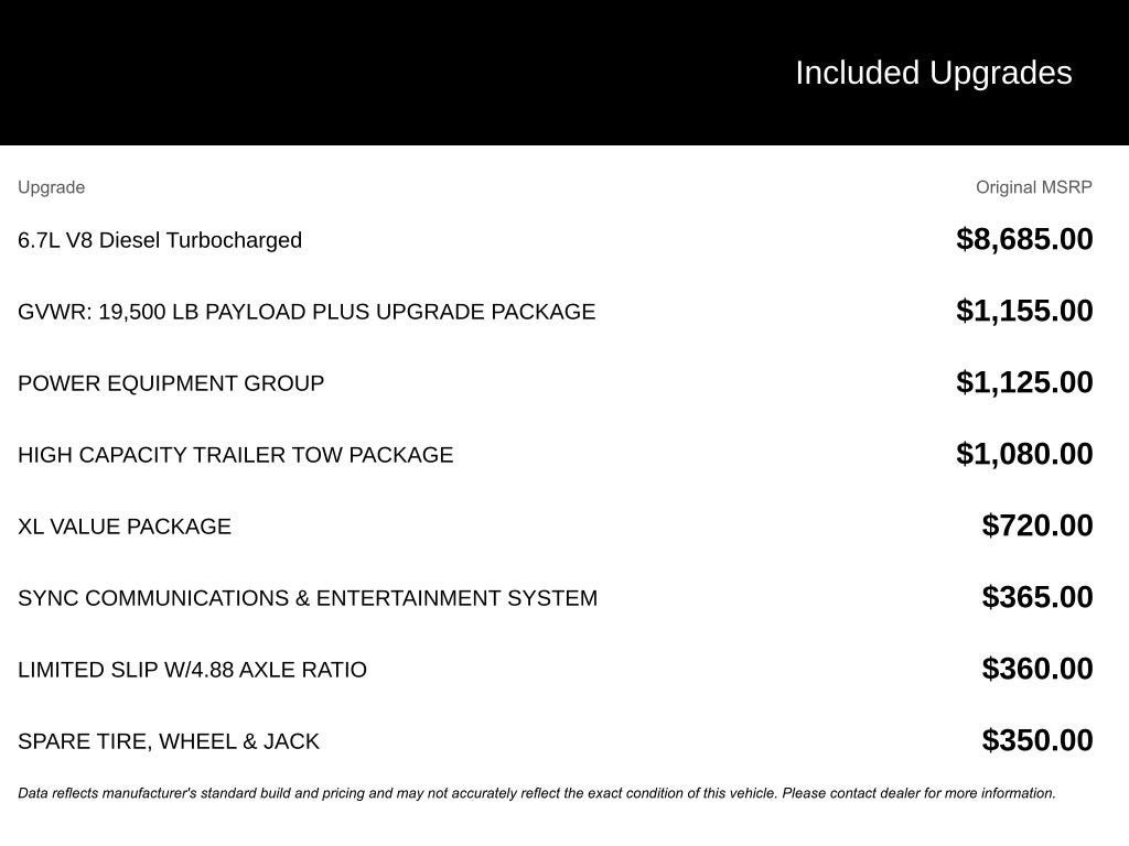 2017 Ford Super Duty F-550 DRW XL