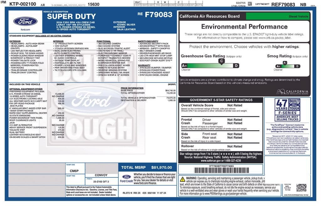 2024 Ford Super Duty F-250 SRW XL