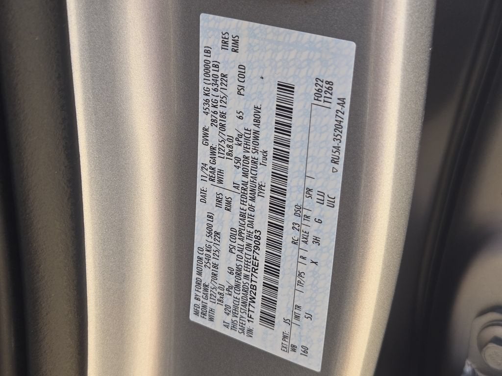 2024 Ford Super Duty F-250 SRW XL