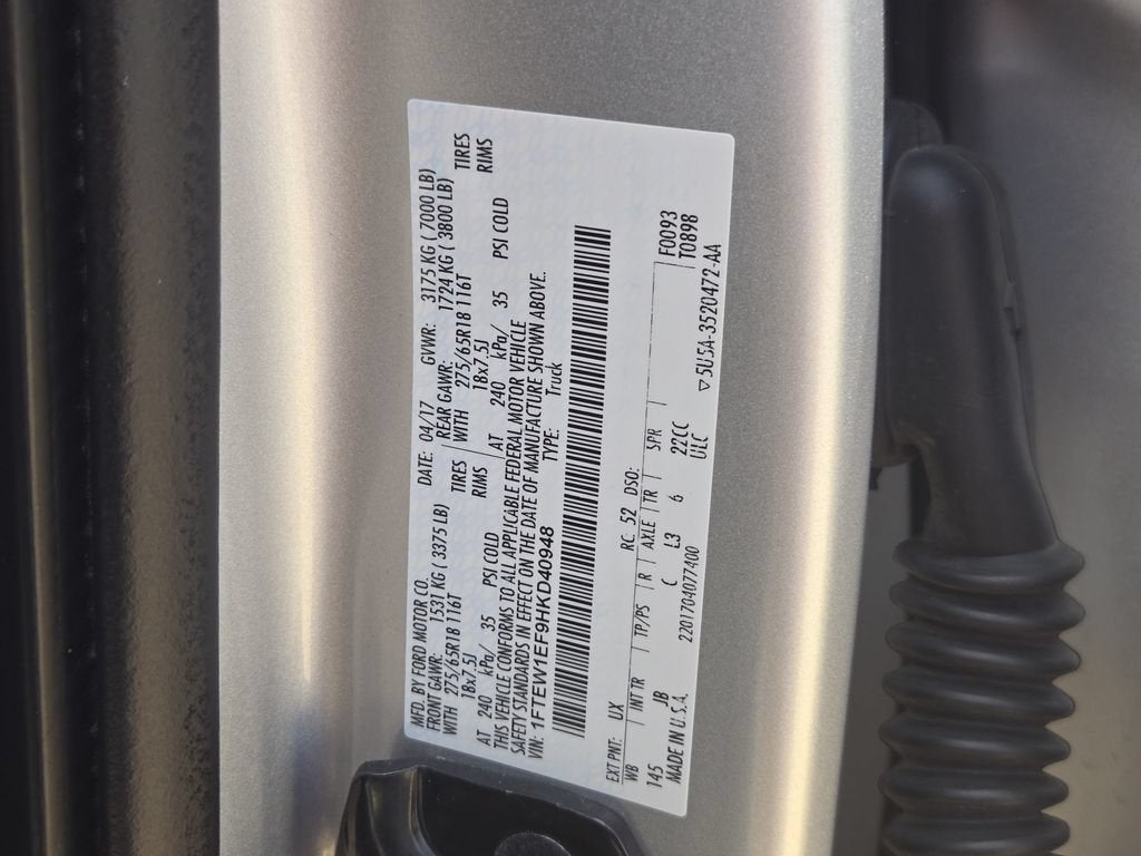 2017 Ford F-150 XL