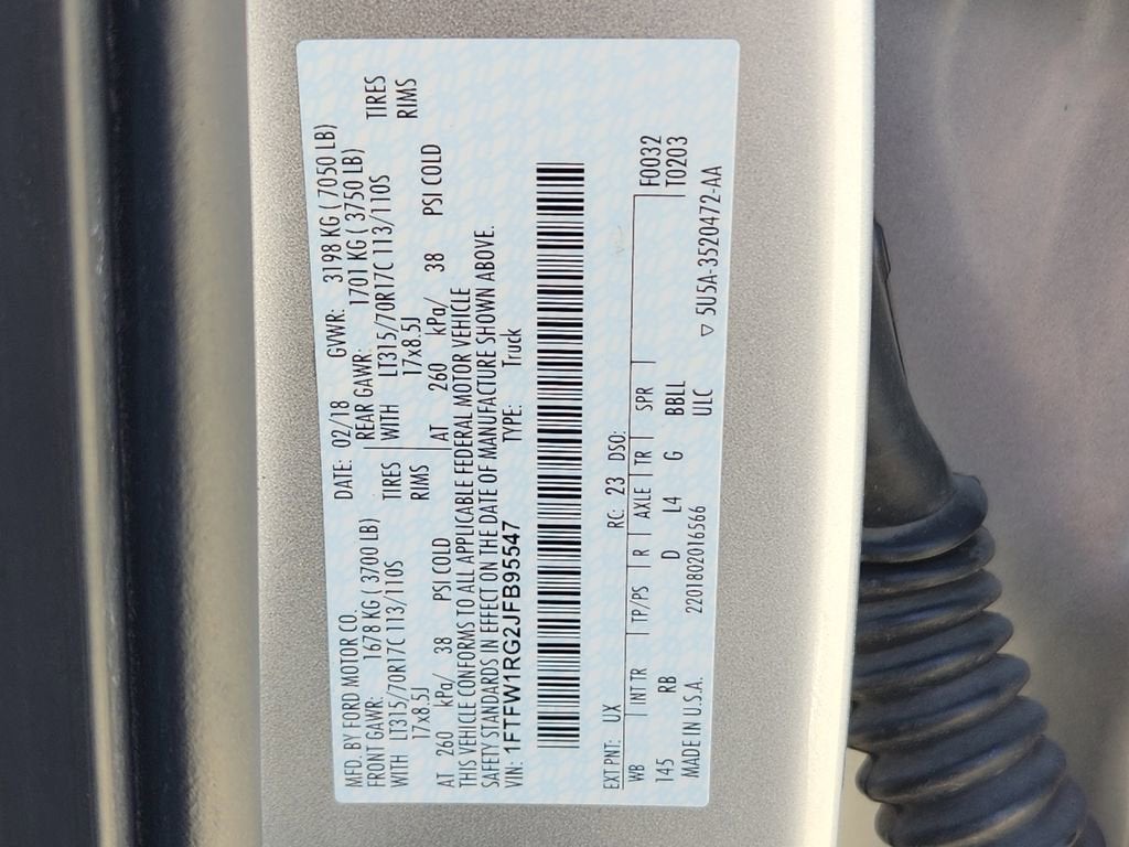 2018 Ford F-150 Raptor