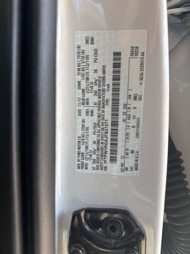 2018 Ford F-150 Raptor