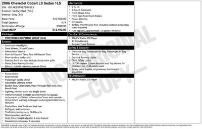 2006 Chevrolet Cobalt LS