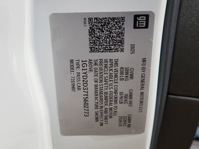 2026 Chevrolet Corvette Z06 1LZ