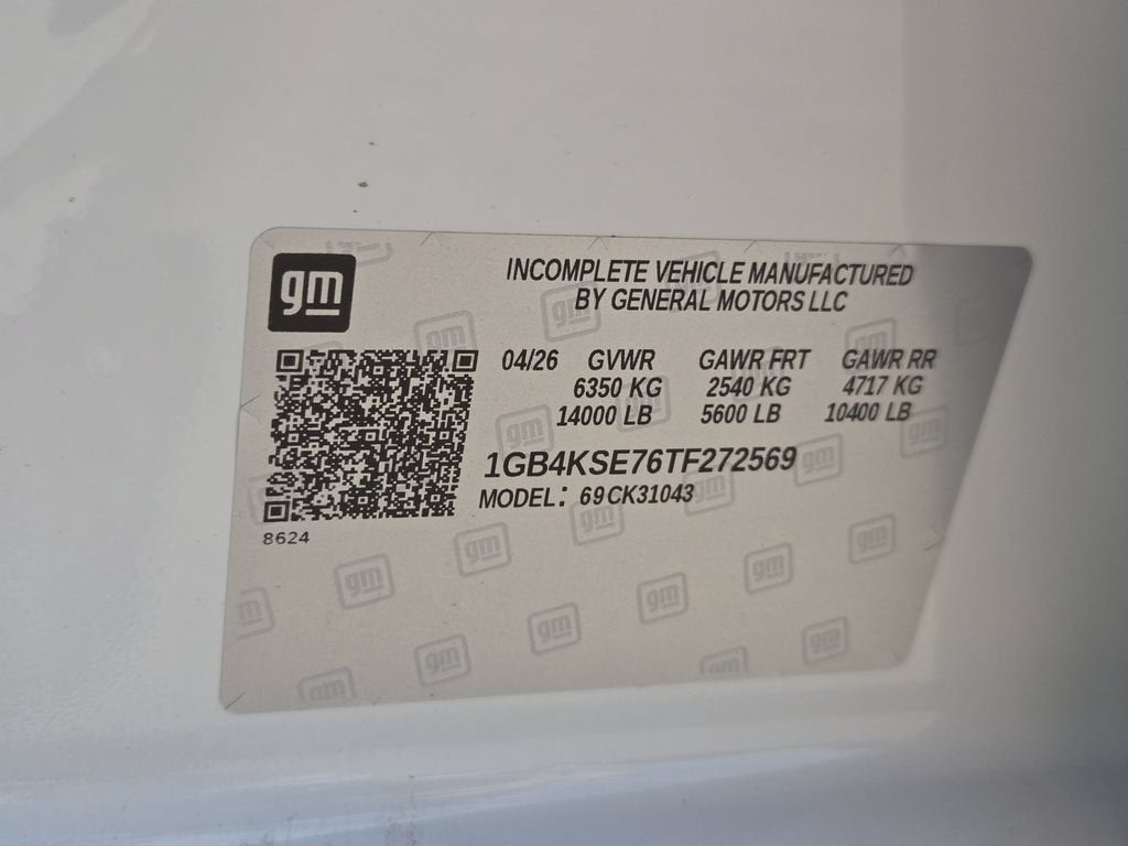 2026 Chevrolet Silverado 3500 HD Chassis Cab Work Truck
