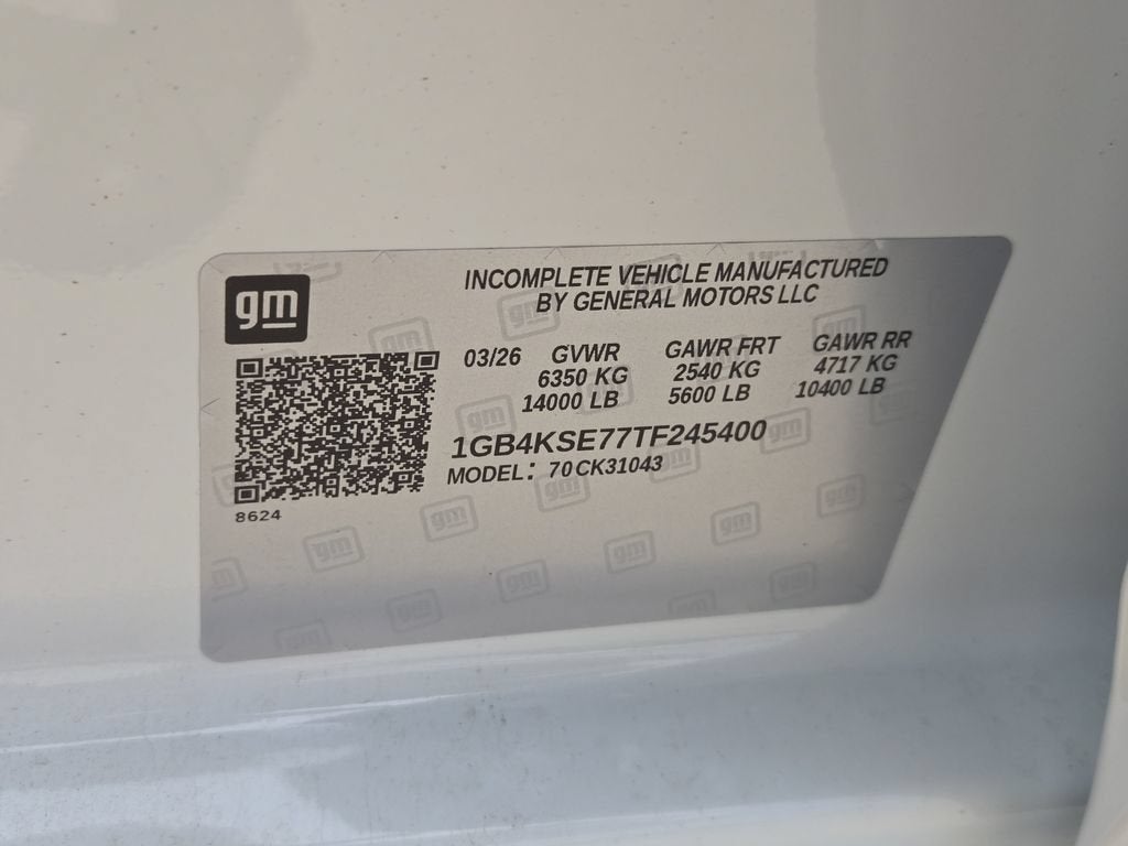2026 Chevrolet Silverado 3500 HD Chassis Cab Work Truck