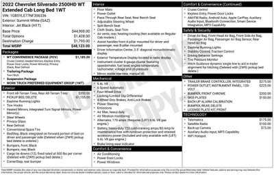 2022 Chevrolet Silverado 2500 HD WT