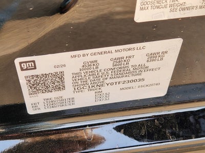 2026 Chevrolet Silverado 2500 HD LT