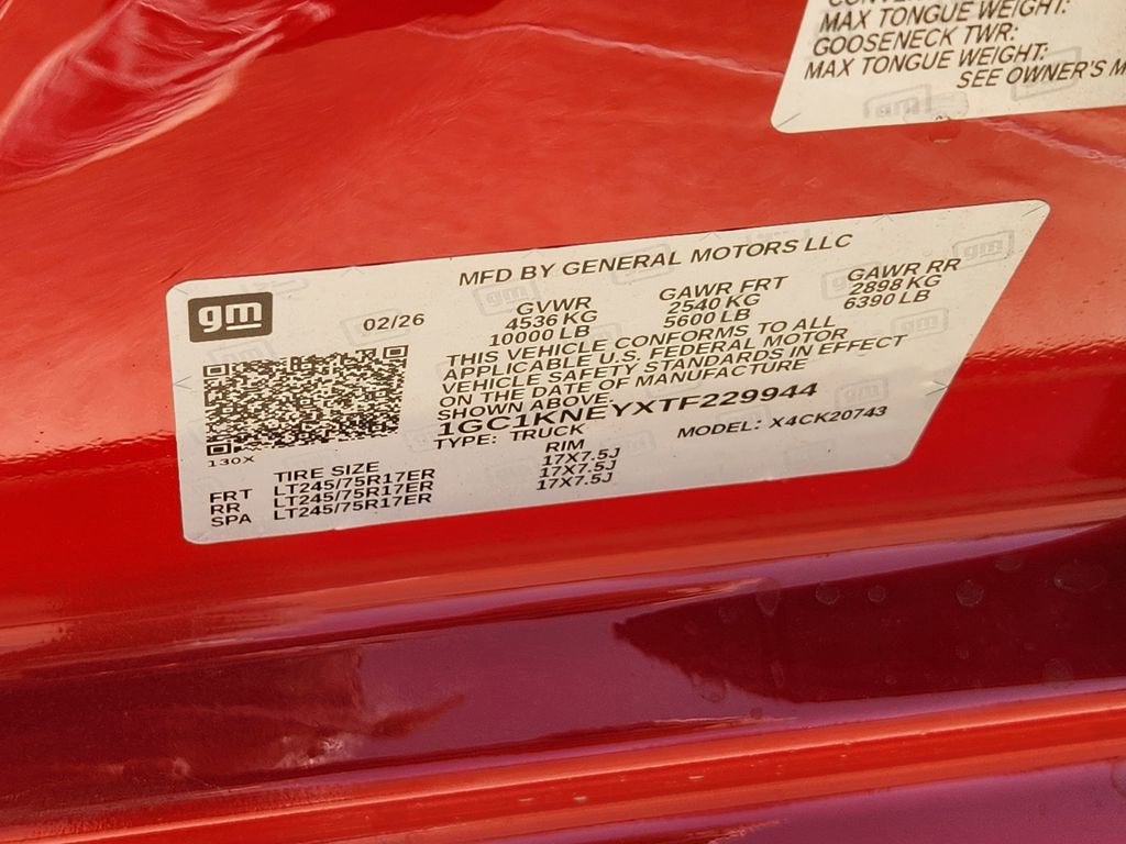 2026 Chevrolet Silverado 2500 HD LT