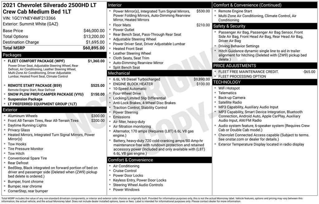 2021 Chevrolet Silverado 2500 HD LT