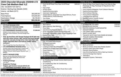 2025 Chevrolet Silverado 2500 HD LTZ
