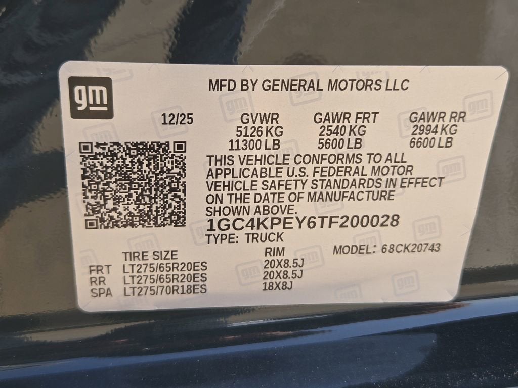 2026 Chevrolet Silverado 2500 HD LTZ