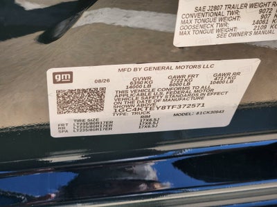 2026 Chevrolet Silverado 3500 HD LT DRW