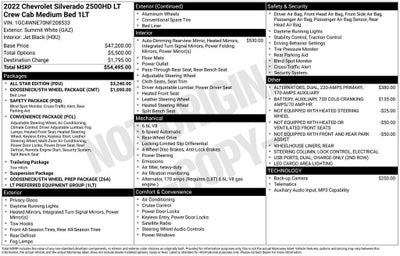2022 Chevrolet Silverado 2500 HD LT