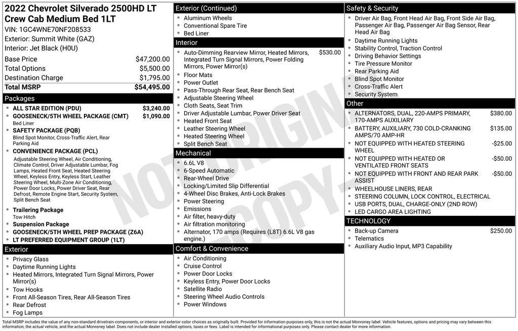 2022 Chevrolet Silverado 2500 HD LT