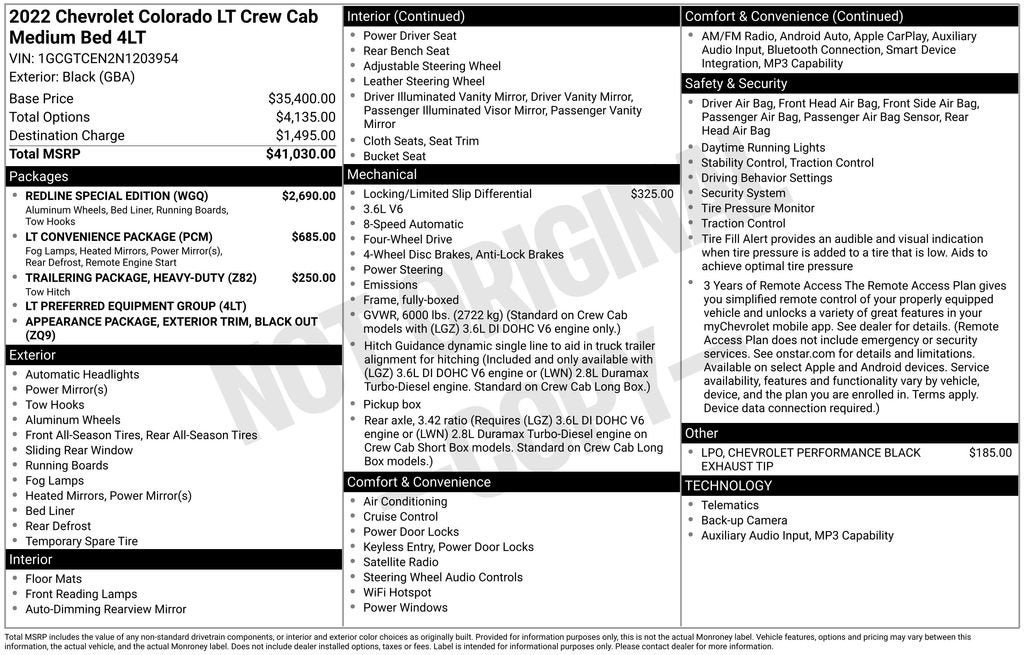 2022 Chevrolet Colorado LT