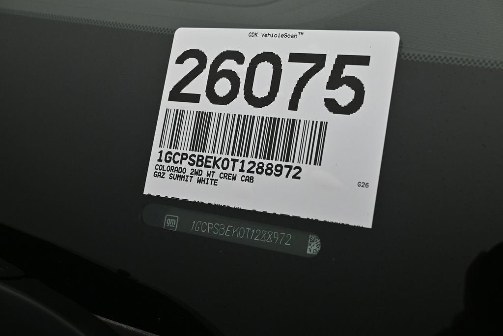 2026 Chevrolet Colorado WT