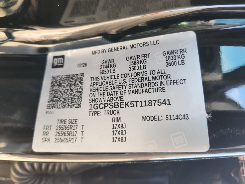 2026 Chevrolet Colorado WT