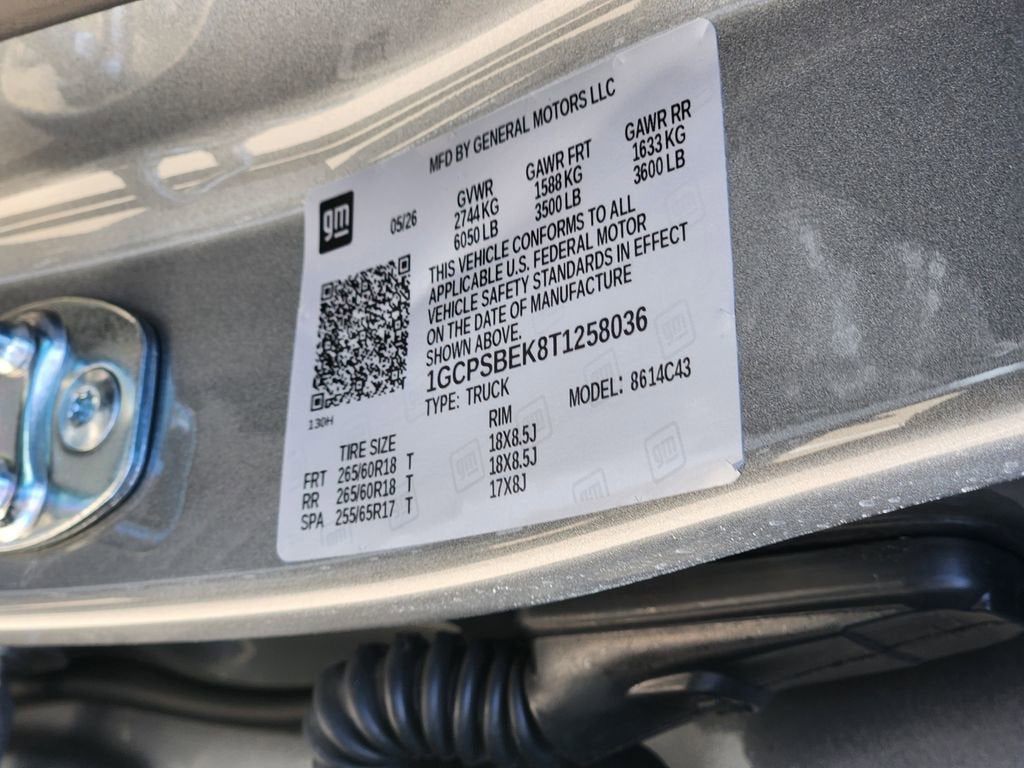 2026 Chevrolet Colorado WT