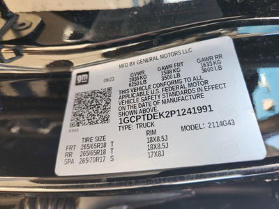 2023 Chevrolet Colorado Z71