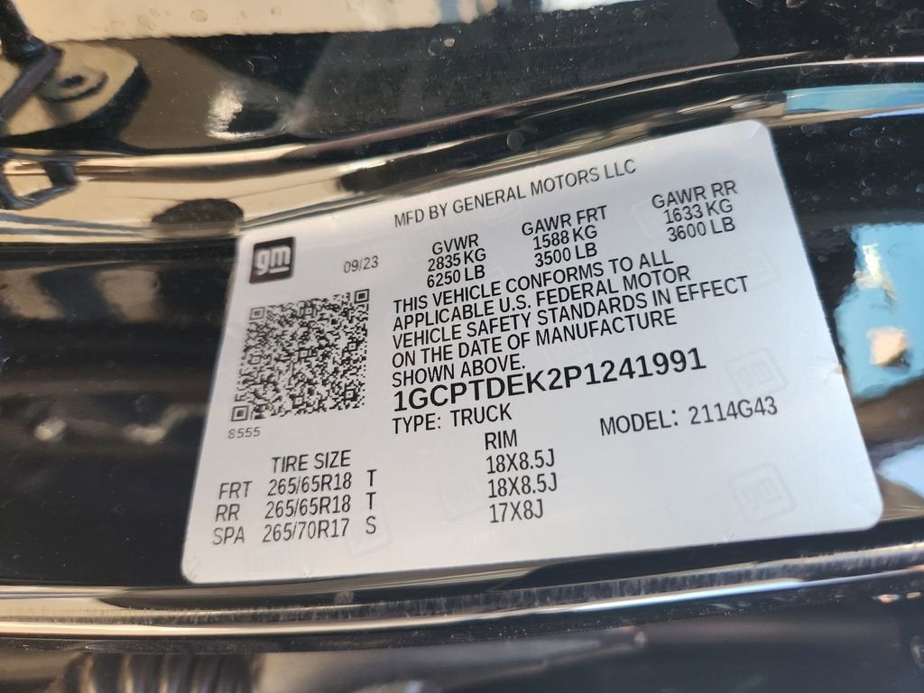 2023 Chevrolet Colorado Z71