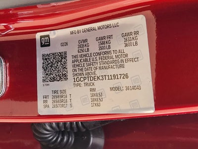 2026 Chevrolet Colorado Z71