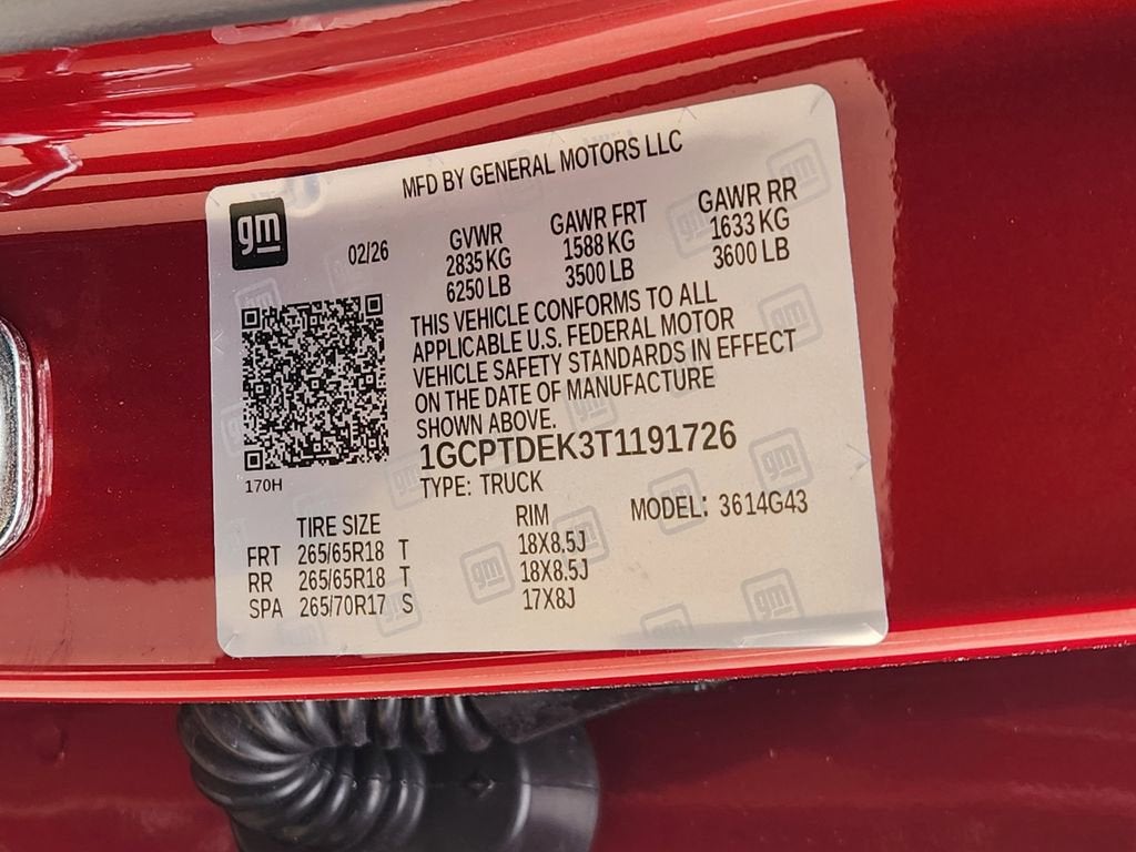 2026 Chevrolet Colorado Z71