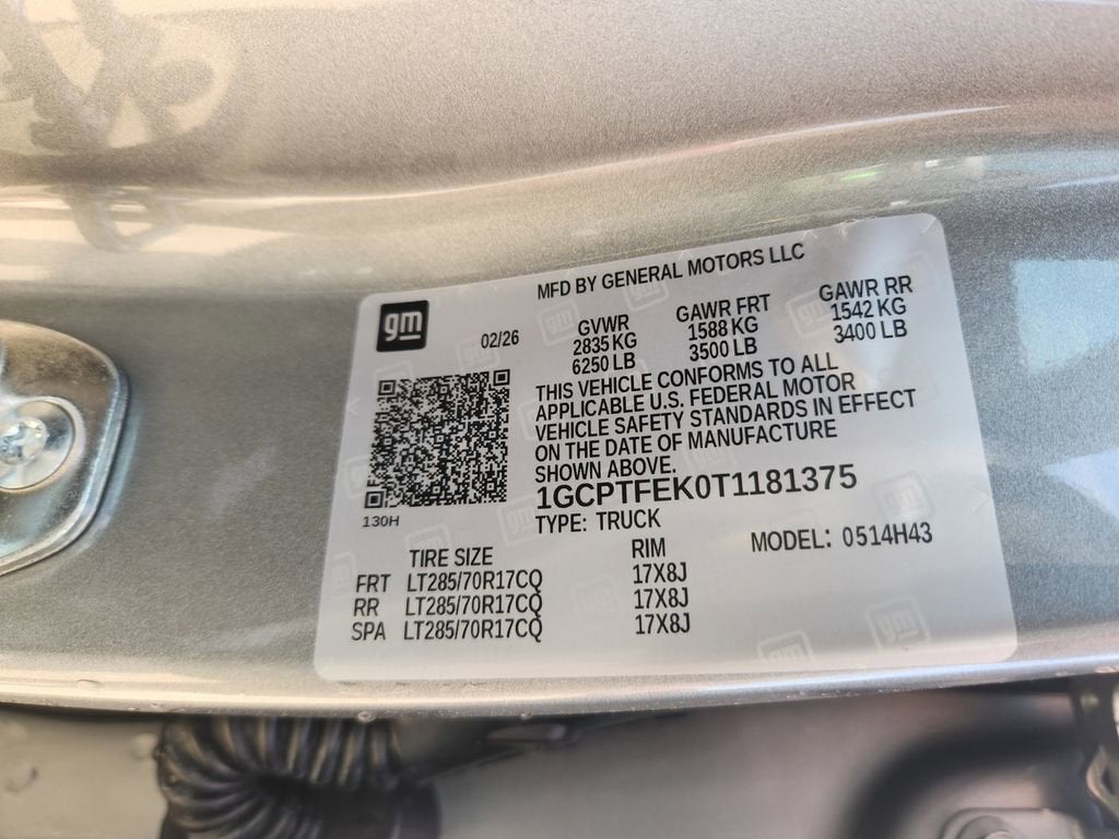 2026 Chevrolet Colorado ZR2