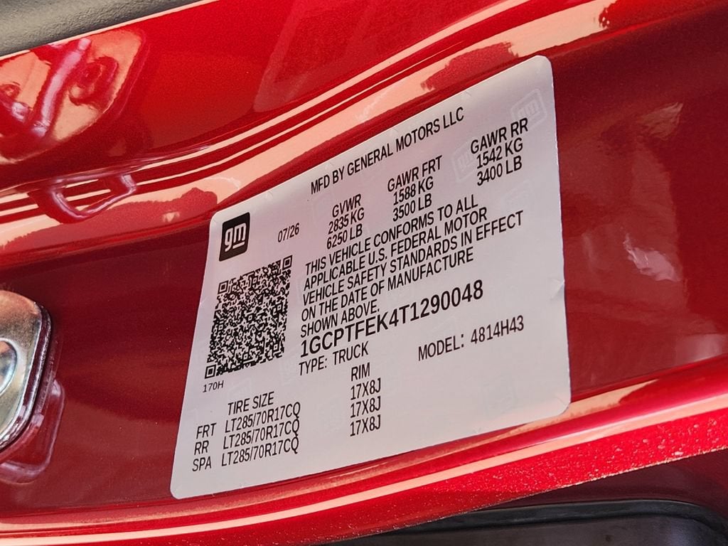 2026 Chevrolet Colorado ZR2