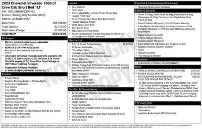 2023 Chevrolet Silverado 1500 LT