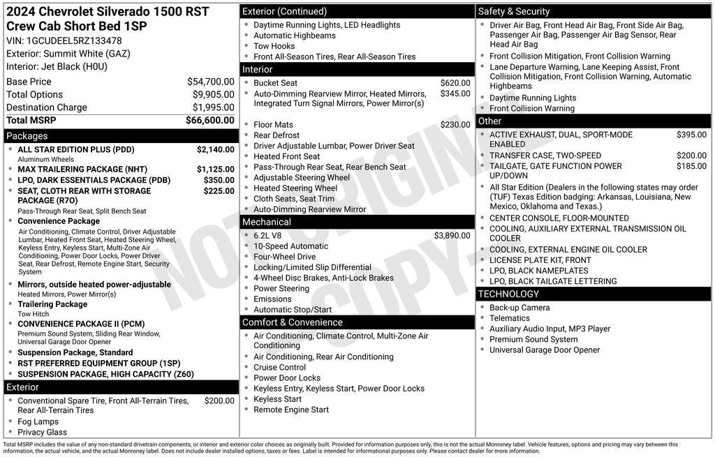 2024 Chevrolet Silverado 1500 RST