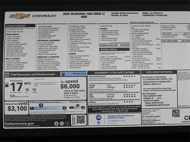 2025 Chevrolet Silverado 1500 LT