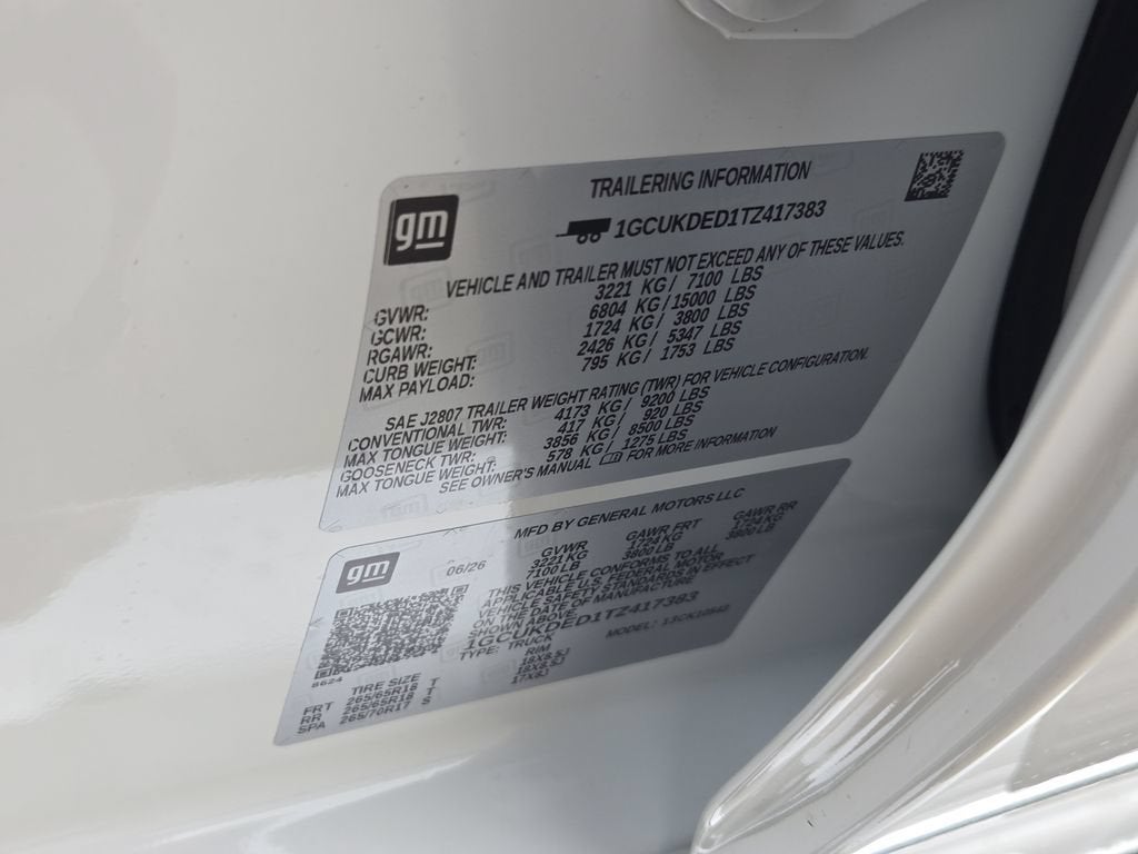 2026 Chevrolet Silverado 1500 LT