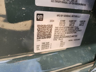 2025 Chevrolet Silverado 1500 LT