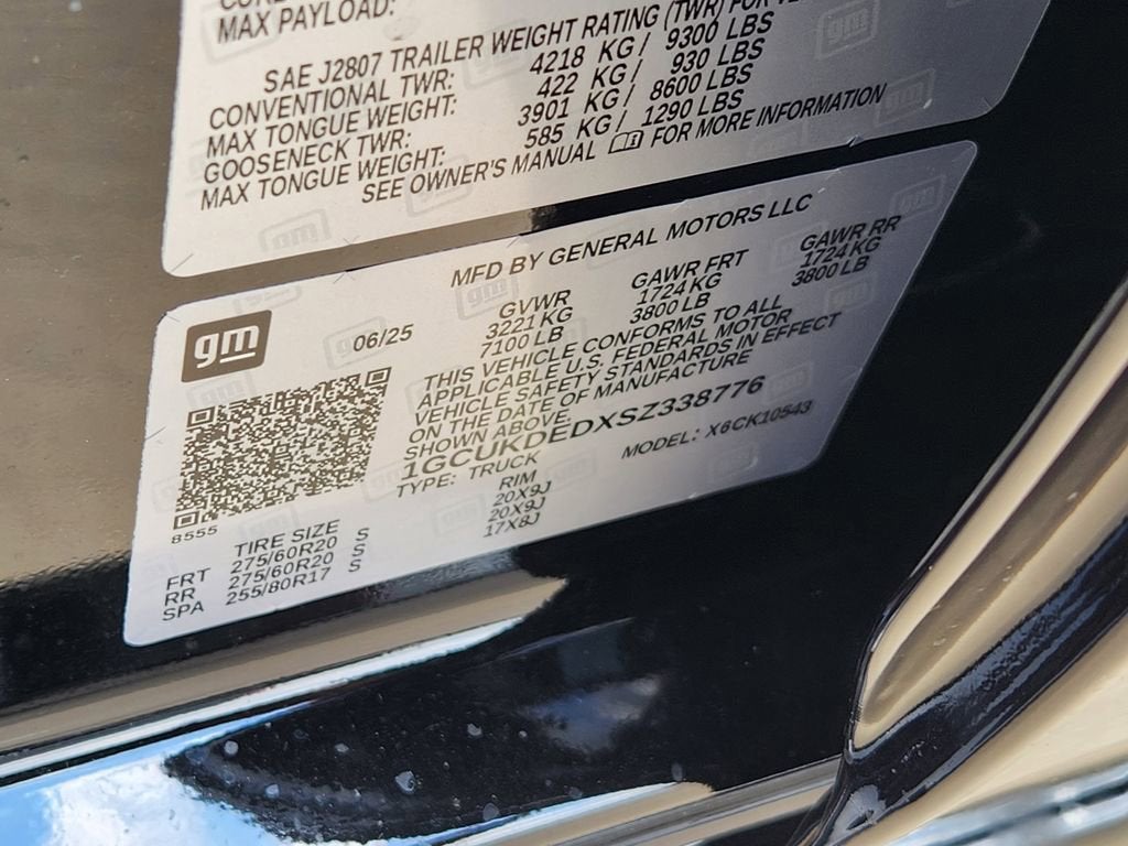 2025 Chevrolet Silverado 1500 LT