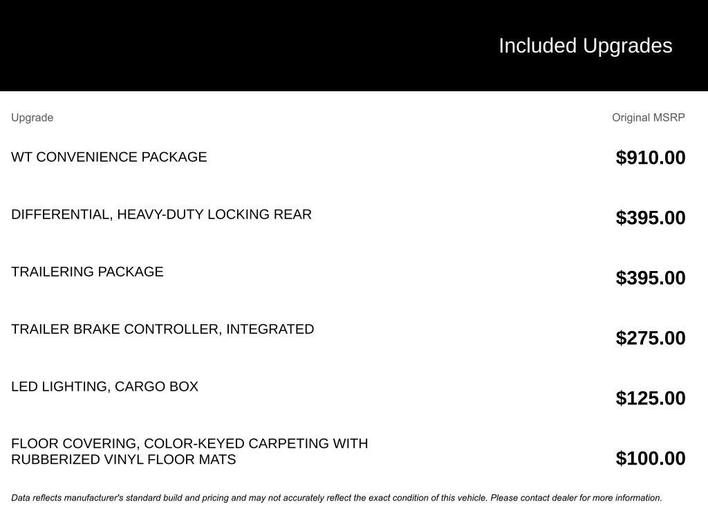 2017 Chevrolet Silverado 1500 Work Truck