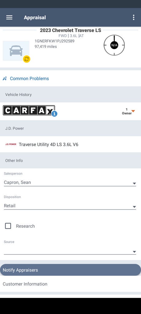 2023 Chevrolet Traverse LS