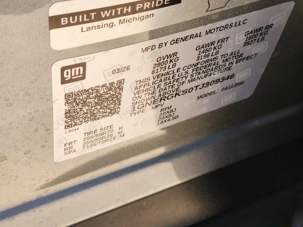 2026 Chevrolet Traverse LT