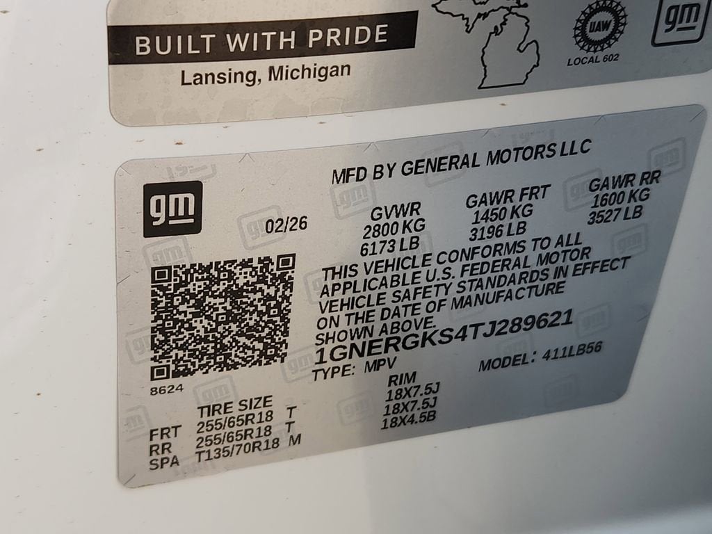 2026 Chevrolet Traverse LT