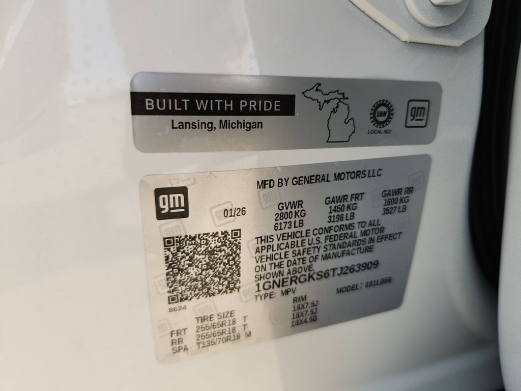 2026 Chevrolet Traverse LT