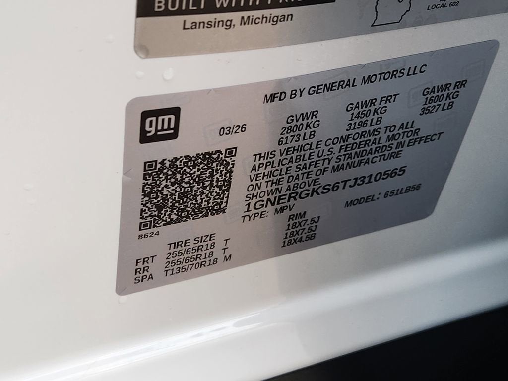 2026 Chevrolet Traverse LT