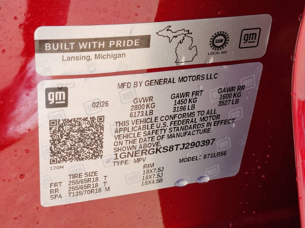 2026 Chevrolet Traverse LT