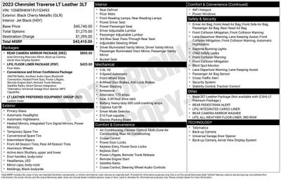 2023 Chevrolet Traverse LT Leather
