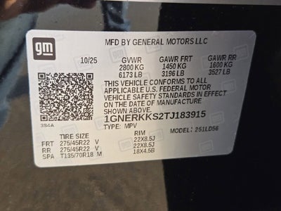 2026 Chevrolet Traverse High Country